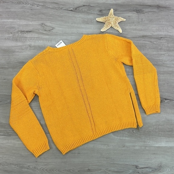 🔆ROXY🔆GLIMPSE OF ROMANCE SWEATER SIDE ZIPPER - Picture 13 of 14